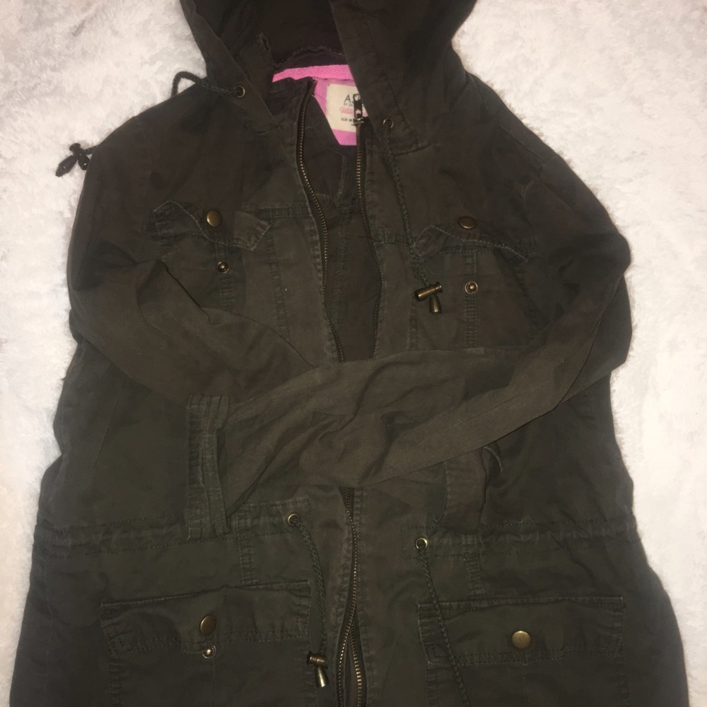 Olive green jacket